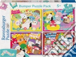 Squishmallows: Ravensburger - Bumper Puzzle Pack 4X100 Pz - Squishmallows giochi