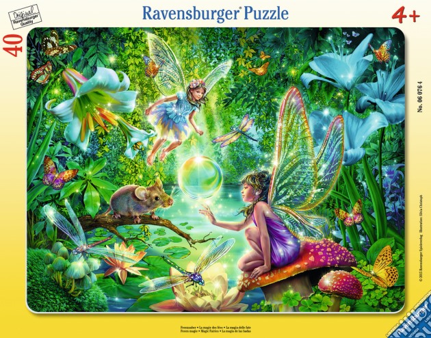 Puzzle Incorniciati 15 Pz - La Magia Delle Fate puzzle di Ravensburger