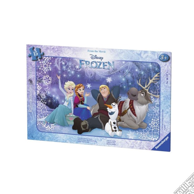 Ravensburger 06127 - Puzzle Incorniciati - Frozen - Sotto Le Stelle puzzle