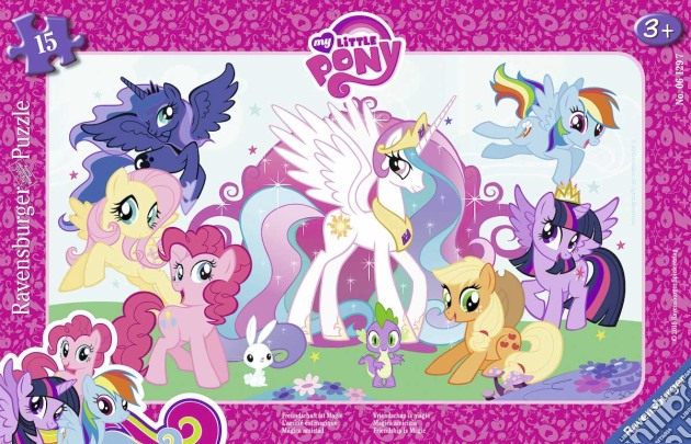 Ravensburger 06129 - Puzzle Incorniciati - My Little Pony - Magica Amicizia puzzle