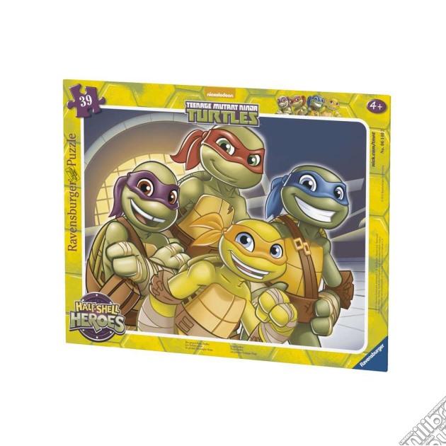 Ravensburger 06140 - Puzzle Incorniciati - Teenage Mutant Ninja Turtles - Le Giovani Tartarughe Ninja puzzle