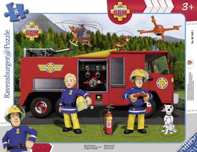 Ravensburger 06169 - Puzzle Incorniciato - Fireman Sam puzzle di Ravensburger