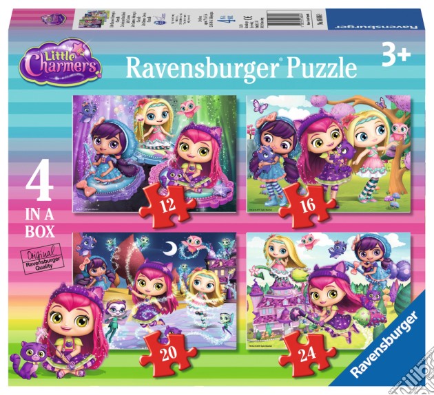 Ravensburger 06886 - Puzzle 4 In A Box - Little Charmers puzzle di Ravensburger