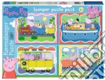 Ravensburger: 06949 - Bumper Puzzle Pack 4X42 Pz - Peppa Pig