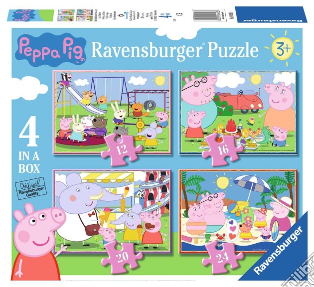 Ravensburger: Puzzle 4 In A Box - Peppa Pig puzzle