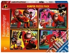 Ravensburger 6975 - Bumper Puzzle Pack 4X100 Pz - Gli Incredibili 2 giochi