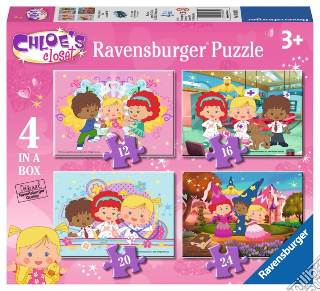 Ravensburger 07031 - Puzzle 4 In A Box - L'Armadio Di Chloe' puzzle di Ravensburger
