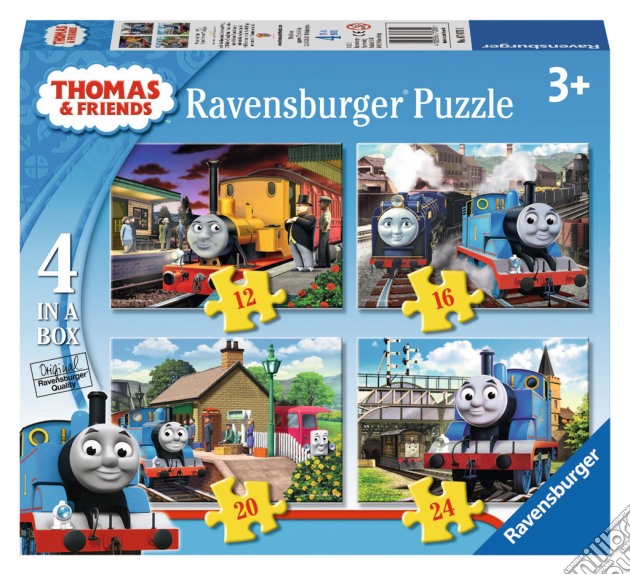 Ravensburger 07070 - Puzzle 4 In A Box - Thomas And Friends puzzle di Ravensburger