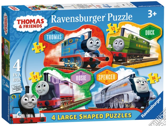 Ravensburger 07078 - Puzzle Da Pavimento 24 Pz - Thomas And Friends - 4 Puzzle Sagomati puzzle di Ravensburger