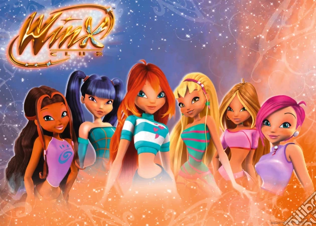 Puzzle 24 pz pavimento - wix le 6 winx puzzle di RAVENSBURGER