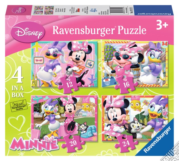 Puzzle 4 In A Box - Minnie puzzle di Ravensburger