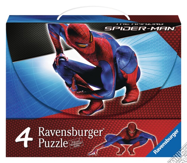 Valigette 4 puzzle 2x64 - spi spiderman puzzle di RAVENSBURGER