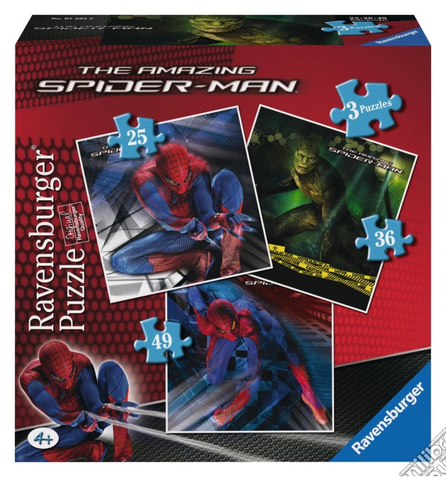 Puzzle progressive 25-36-49 - spi spiderman puzzle di RAVENSBURGER
