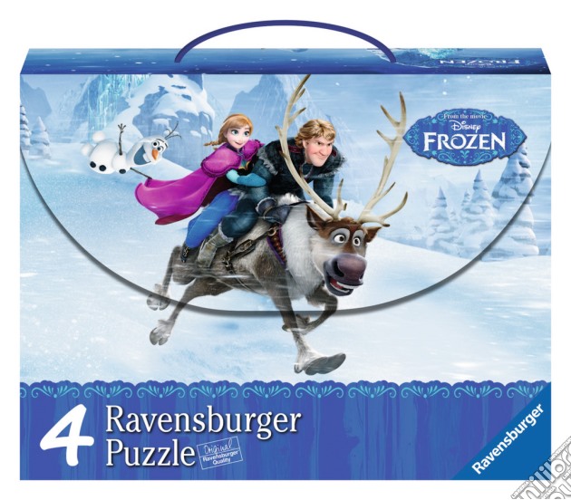 Ravensburger 07300 - Valigetta 4 Puzzle - Frozen puzzle di Ravensburger