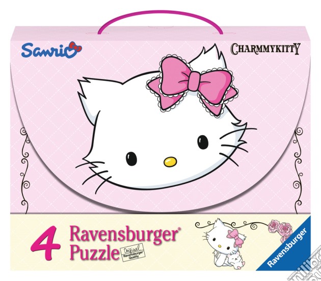 Valigette 4 puzzle 2x64 - hky charmy kitty puzzle di RAVENSBURGER