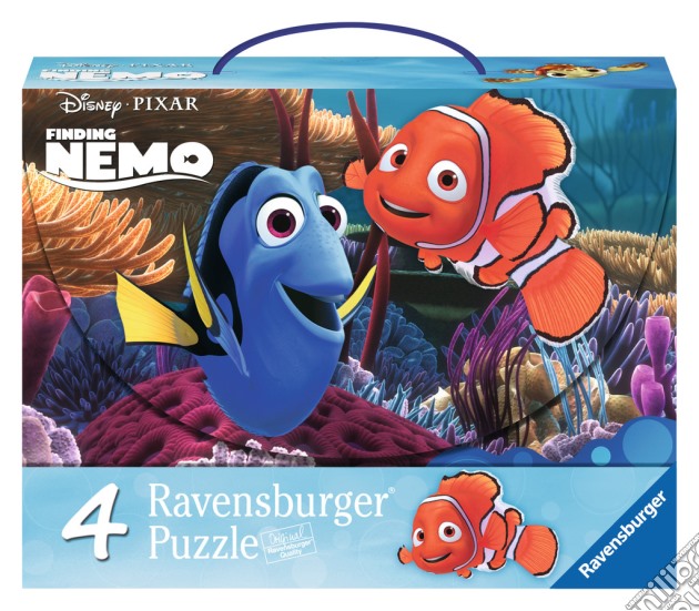 Valigette 4 puzzle 2x64 - Alla ricerca di Nemo puzzle di RAVENSBURGER