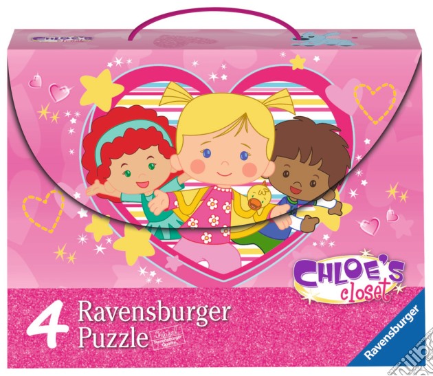Ravensburger 07353 - Valigetta 4 Puzzle - L'Armadio Di Chloe' puzzle di Ravensburger