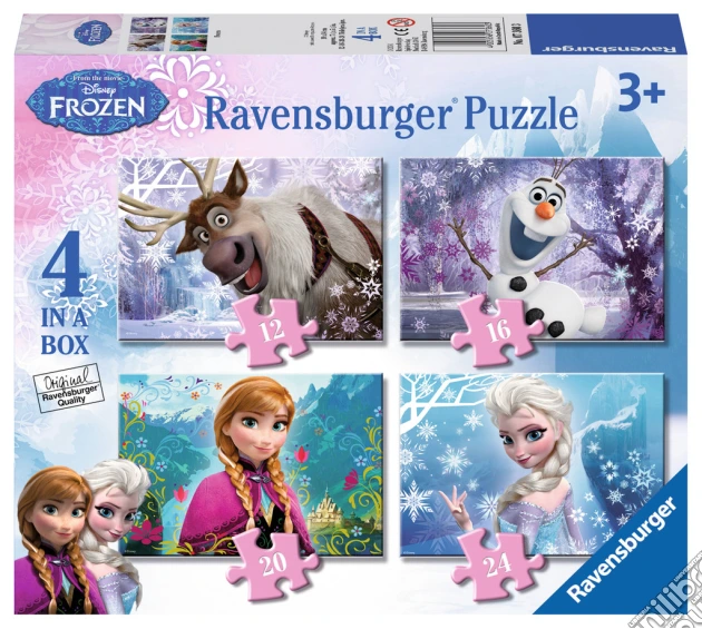 Ravensburger 07360 - Puzzle 4 In A Box - Frozen puzzle