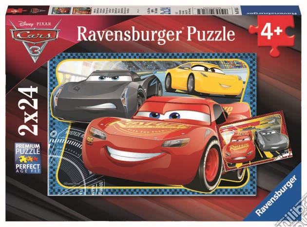 Ravensburger 07816 - Puzzle 2X24Pz - Cars 3 A puzzle di Ravensburger