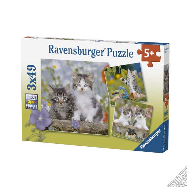 Ravensburger 08046 - Puzzle 3X49 Pz - Gattini puzzle di Ravensburger