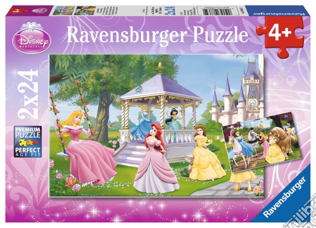 Ravensburger 08865 - Puzzle 2x24 Pz - Principesse Disney puzzle di Ravensburger