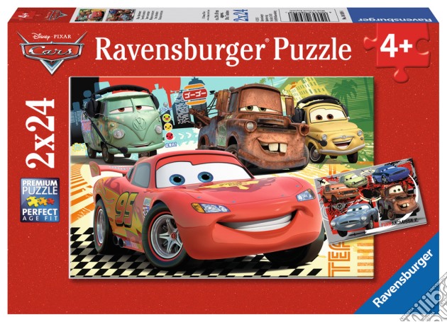 Ravensburger 08959 - Puzzle 2x24 Pz - Cars - Nuove Avventure puzzle di Ravensburger