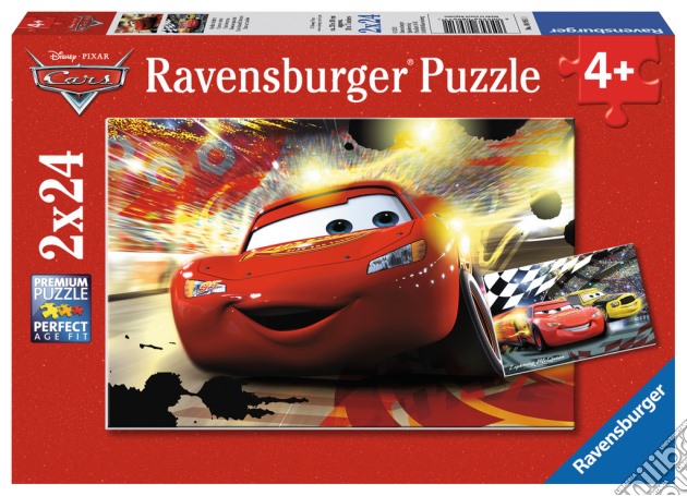 Ravensburger 08961 - Puzzle 2x24 Pz - Cars - Saetta McQueen puzzle di Ravensburger