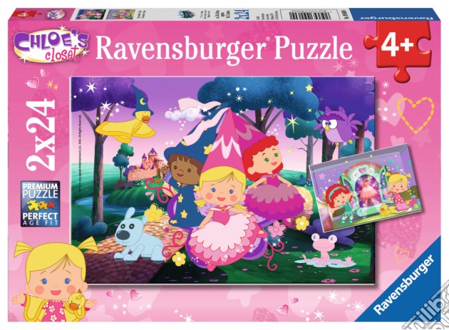 Ravensburger 09060 - Puzzle 2x24 Pz - L'Armadio Di Chloe' puzzle di Ravensburger
