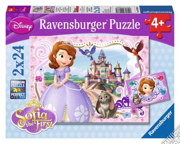 Ravensburger 09086 - Puzzle 2x24 Pz - Sofia La Principessa puzzle