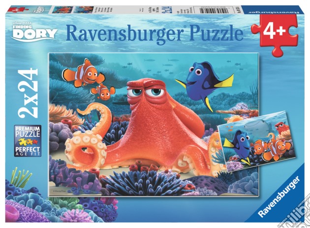 Ravensburger 09103 - Puzzle 2x24 Pz - Alla Ricerca Di Dory puzzle di Ravensburger