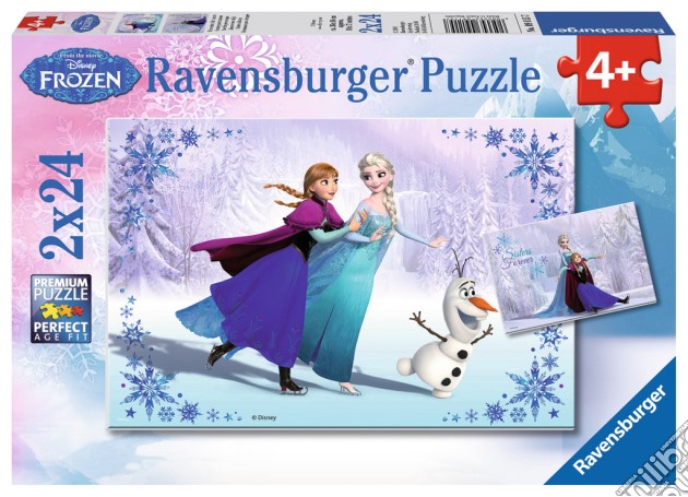 Ravensburger 09115 - Puzzle 2x24 Pz - Frozen puzzle