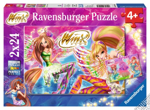 Ravensburger 09116 - Puzzle 2x24 Pz - Winx Club puzzle