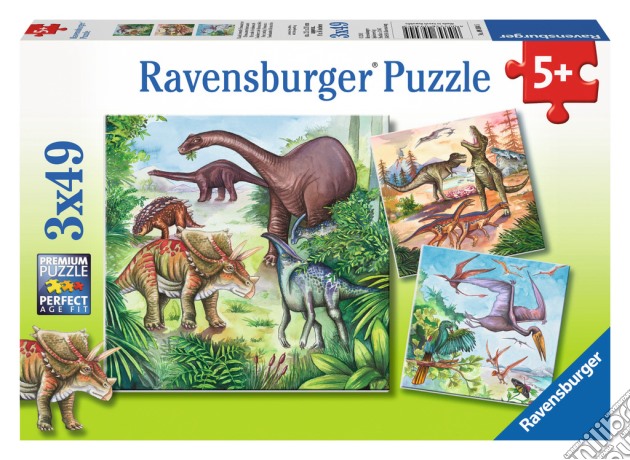 Il mondo dei dinosauri (5+ anni) puzzle di RAVENSBURGER