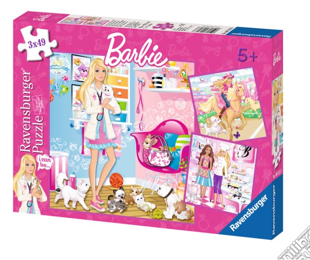 Mbr barbie veterinario (5+ anni) puzzle di RAVENSBURGER