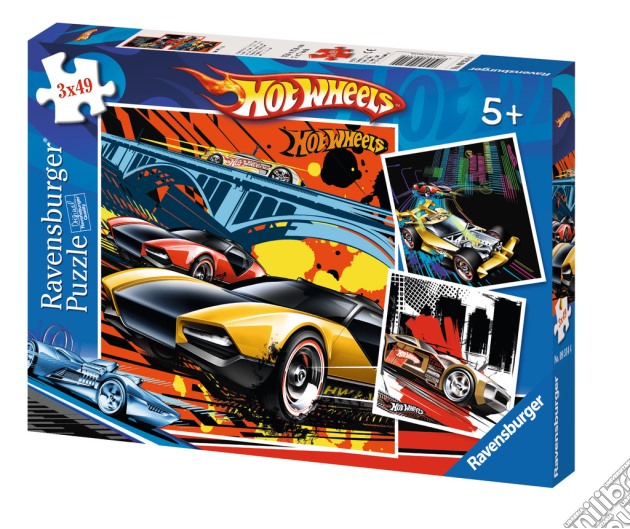 Mhw hot wheels (5+ anni) puzzle di RAVENSBURGER