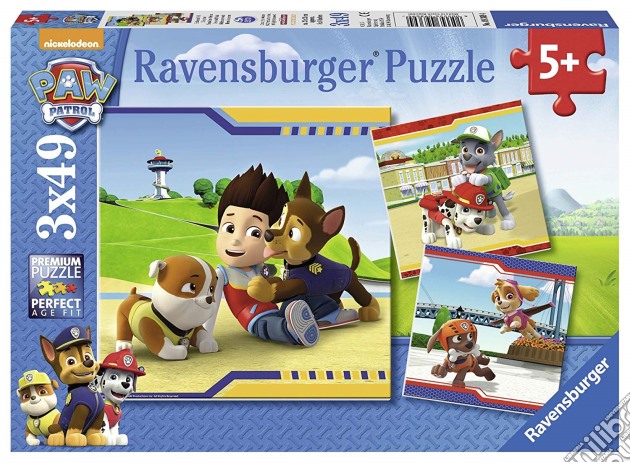 Ravensburger - Paw: Helden Met Vacht 3X49P gioco