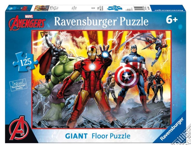 Ravensburger 09783 - Puzzle Da Pavimento Giant 125 Pz - Avengers puzzle di Ravensburger