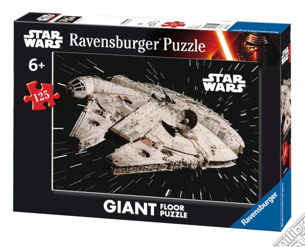 Ravensburger 09784 - Puzzle Da Pavimento Giant 125 Pz - Star Wars - Millennium Falcon puzzle di Ravensburger