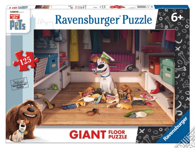 Ravensburger 09785 - Puzzle Da Pavimento Giant 125 Pz - Secret Life Of Pets puzzle di Ravensburger