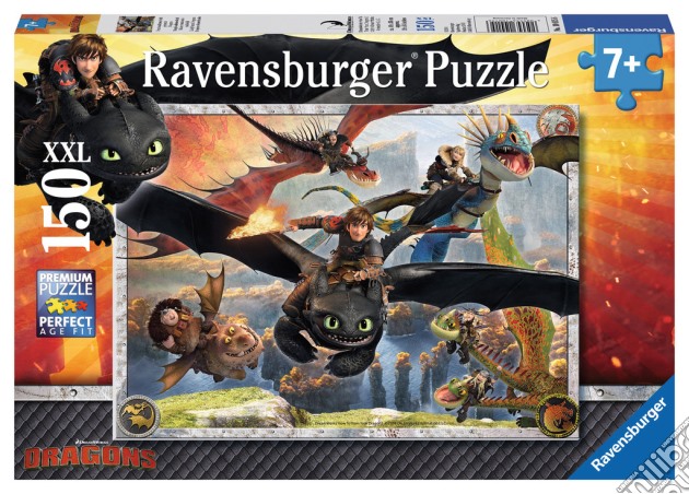 Ravensburger 10015 - Puzzle XXL 150 Pz - Dragons puzzle di Ravensburger