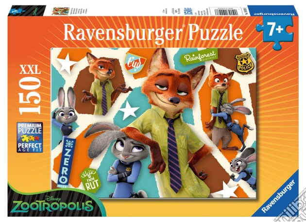 Ravensburger 10028 - Puzzle XXL 150 Pz - Zootropolis - Attenti A Quei Due puzzle di Ravensburger