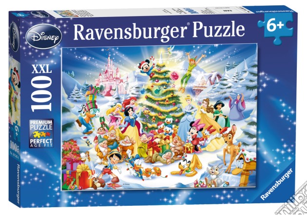 Natale Disney - Puzzle XXL 100 Pz  puzzle di Ravensburger
