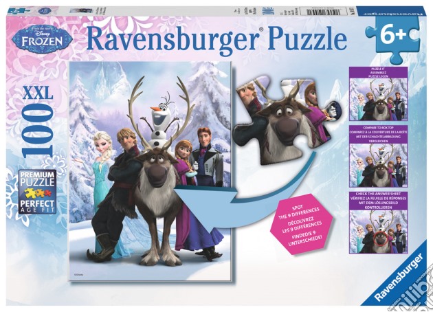 Ravensburger 10557 - Puzzle XXL 100 Pz - Frozen puzzle di Ravensburger
