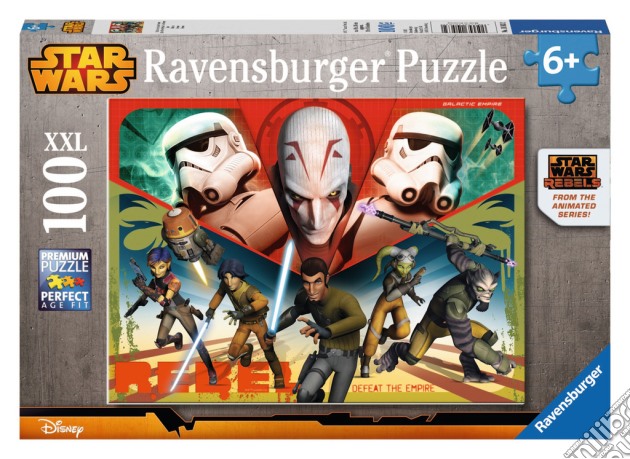 Ravensburger 10563 - Puzzle XXL 100 Pz - Star Wars - Rebels puzzle di Ravensburger
