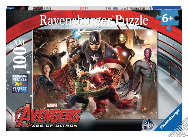 Ravensburger 10564 - Puzzle XXL 100 Pz - Avengers - Age Of Ultron puzzle di Ravensburger