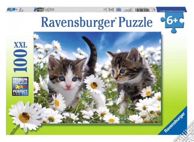 Ravensburger 10612 - Puzzle XXL 100 Pz - Gattini Fra Le Margherite puzzle di Ravensburger