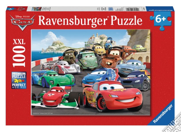 Ravensburger 10615 - Puzzle XXL 100 Pz - Cars 2 - Gara Con Imprevisti puzzle di Ravensburger