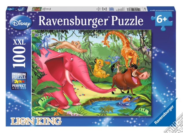 Puzzle super 100 pz - dlk il re leone puzzle di RAVENSBURGER