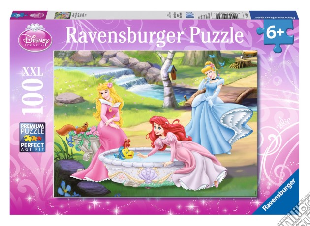 Ravensburger 10639 - Puzzle XXL 100 Pz - Principesse Disney - Le Principesse E I Piccoli Amici puzzle di Ravensburger