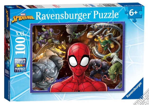 Ravensburger 10728 - Puzzle 100Pz. Xxl - Spiderman puzzle di Ravensburger